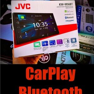 KW-M56BT Car Audio System - Black